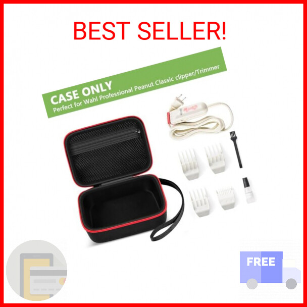 Case for Wahl Professional Peanut Classic Clipper/Trimmer #8685, 8655-200, 8081,