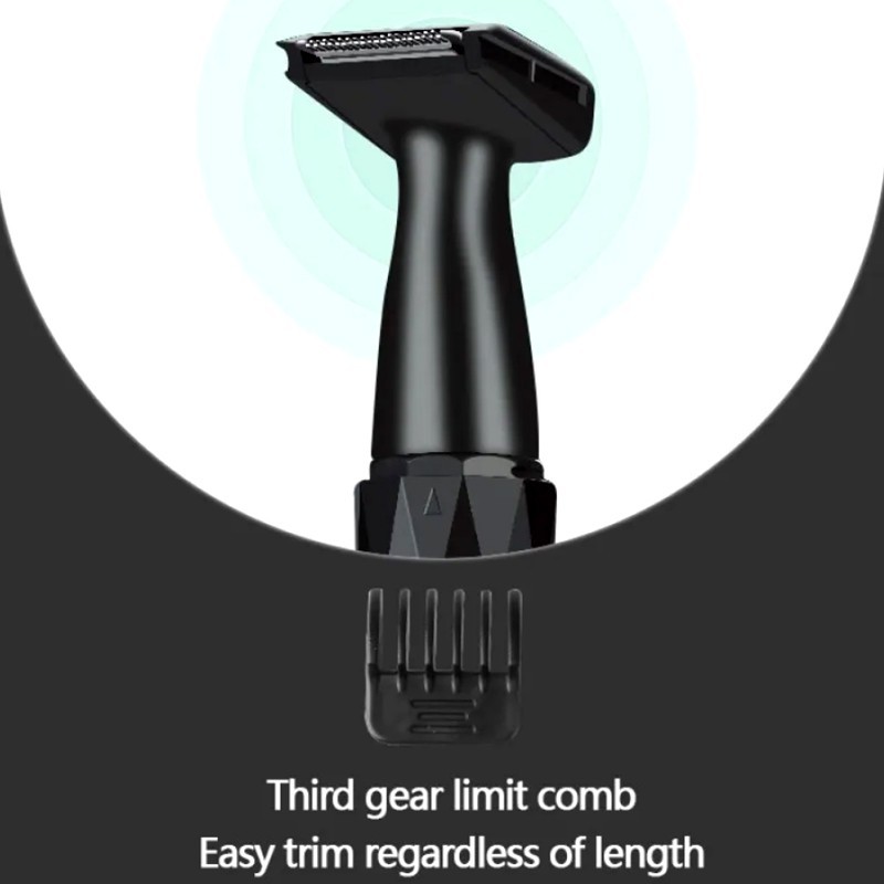 Ear and Nose Hair Trimmer with LED indicator USB Rechargeable Water Resistant