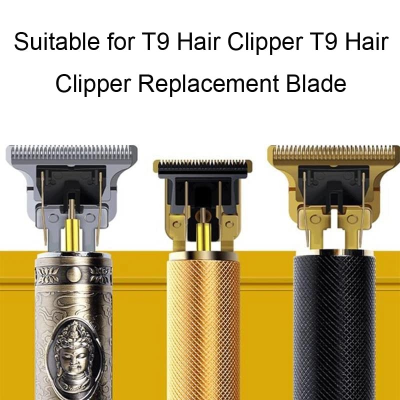 2 Pack Vintage T9 Hair Clipper Blades Replacement for 28mm Height T-Blade…