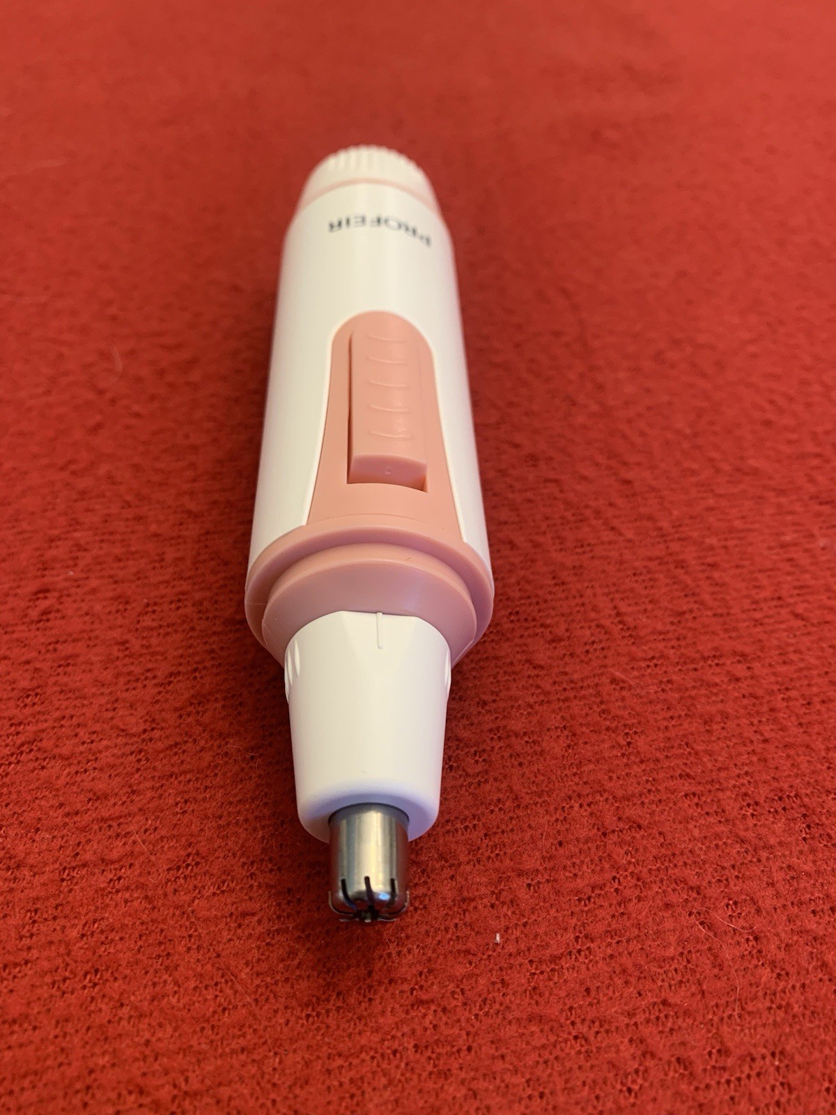 PROFEIR 2-In-1 Nose Ear Brow Hair Battery Powered Precision Trimmer PF-TR01 #p59