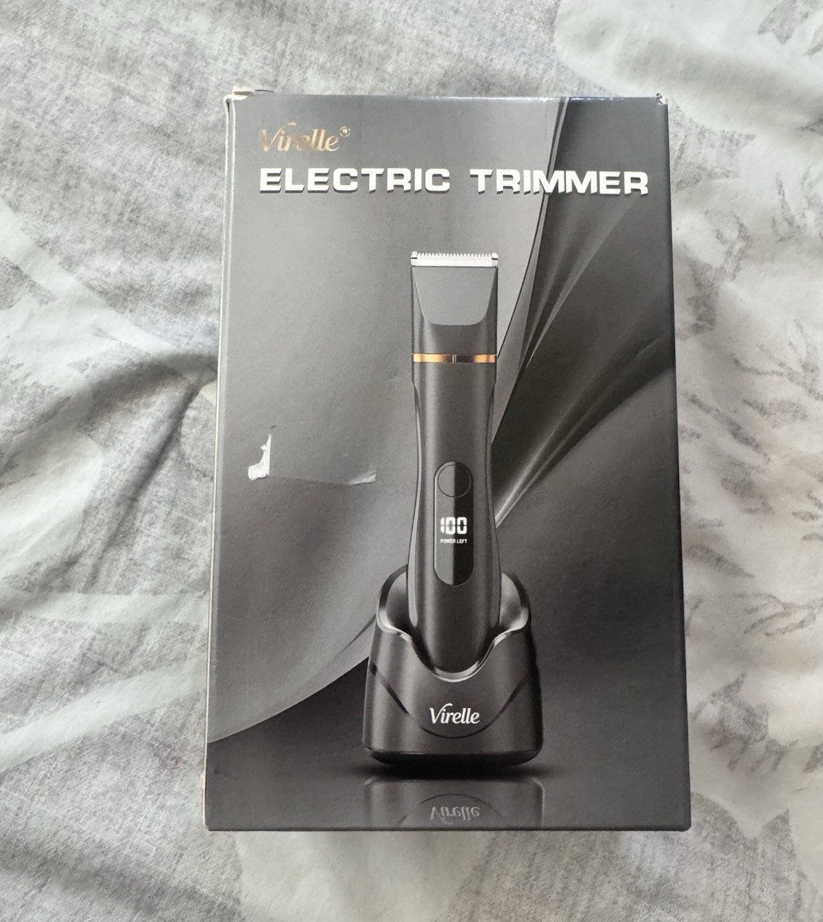 Virelle Electric Hair Trimmer USB Type-C, IPX7 Waterproof, LED, Black ZCB166