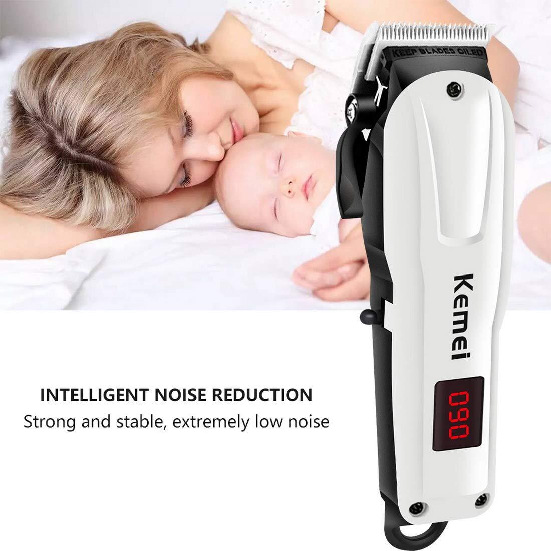 Kemei Professional Hair Clippers Trimmer Kit Men Cutting Machine Barber Salon US
