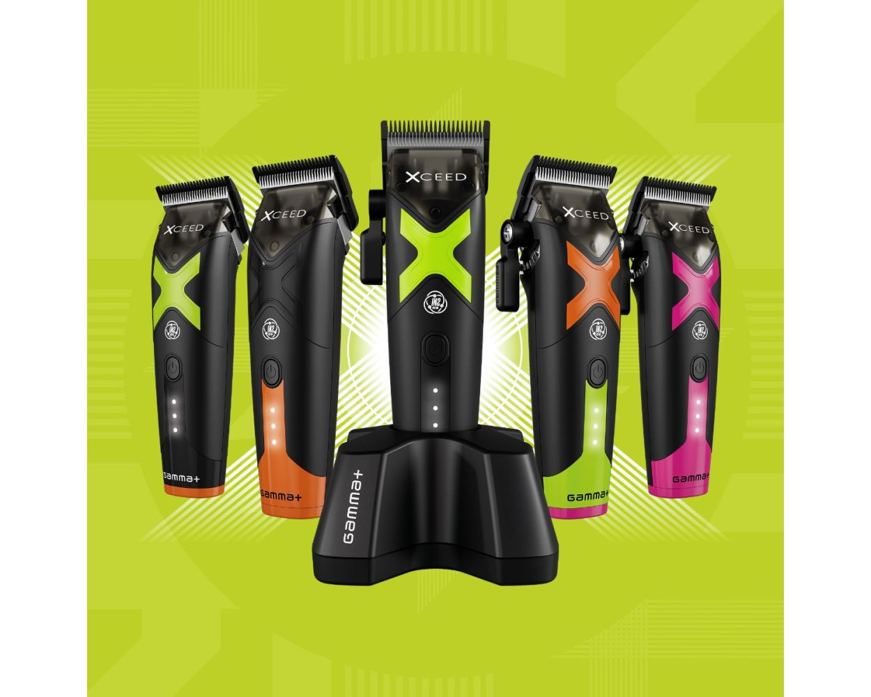 Gamma+ XCEED IN2 Vector Motor Cordless Clipper (GP609B)