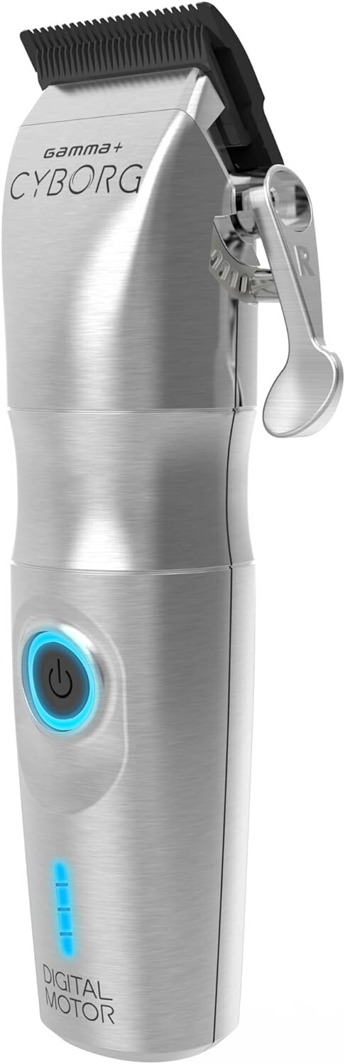 Gamma+ Cyborg Professional Metal Clipper With Digital Brushless motor | GP604M