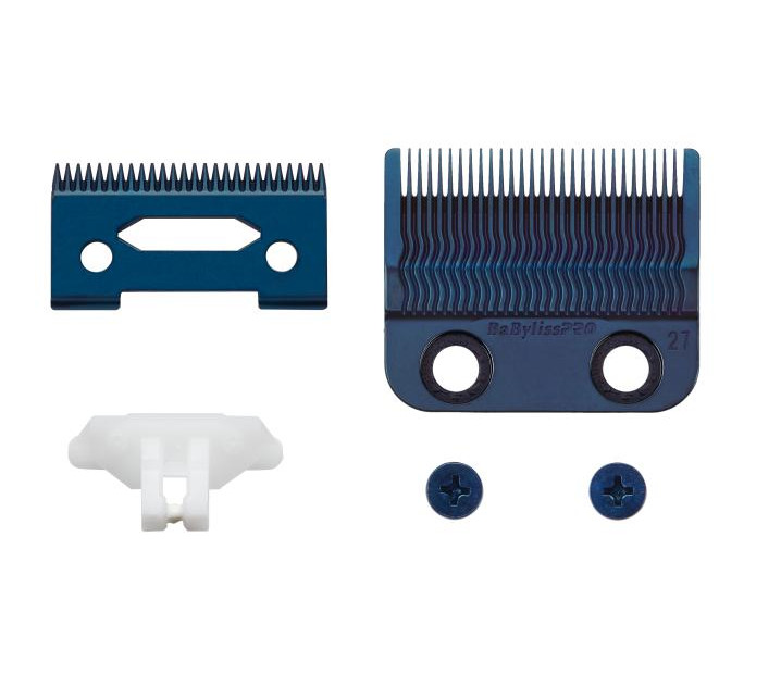 BaBylissPRO Blue Titanium Metal-Injection Molded Precision Fade Blade | FX8027BL