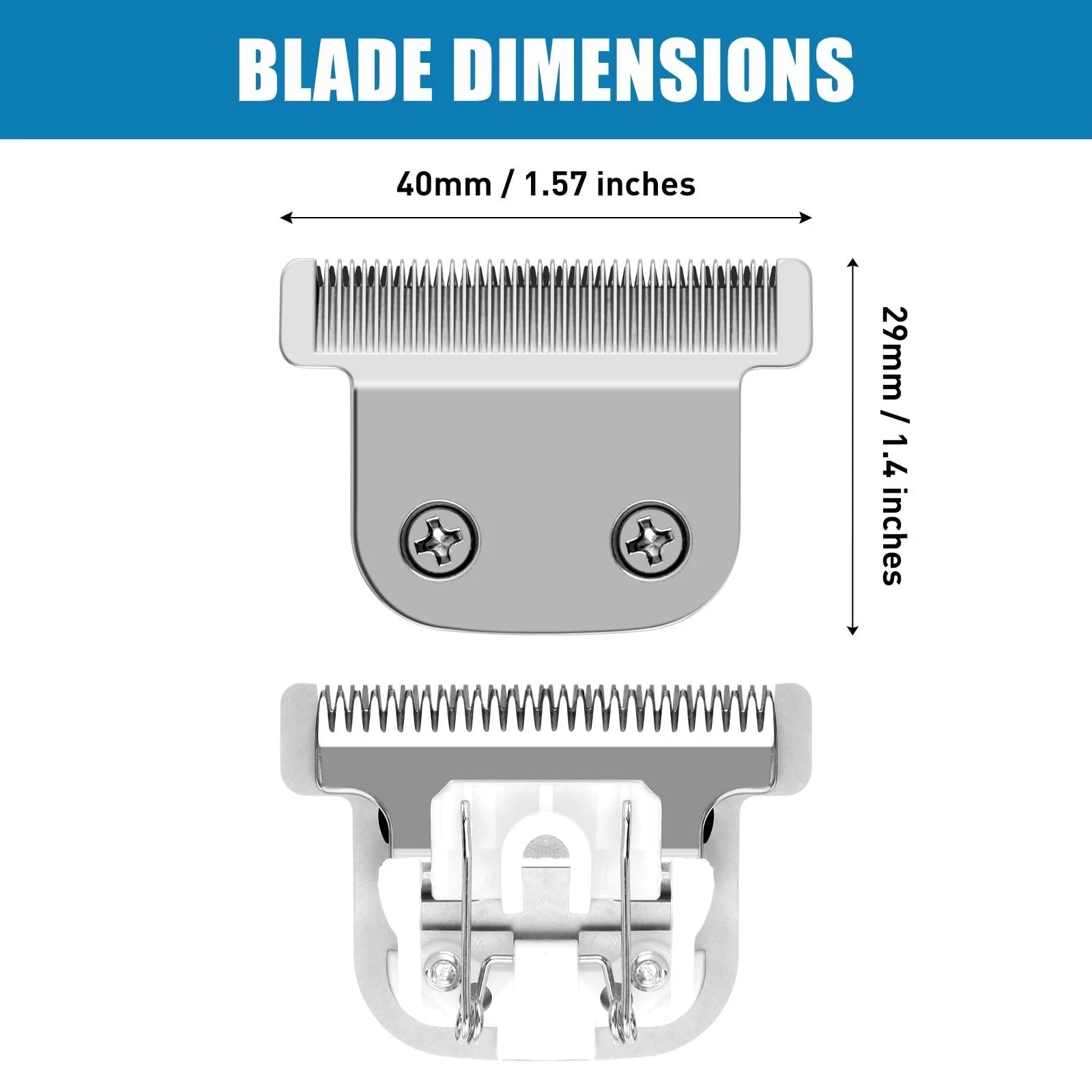 Genuine Wahl Trimmer Replacement Stainless Steel T Blade 02144 9818 9864 9854