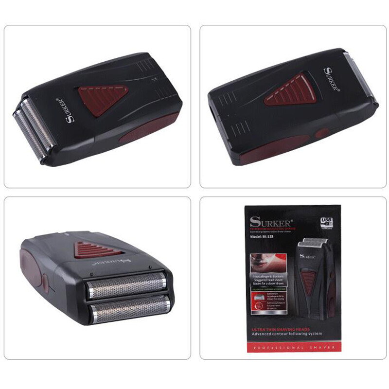 Electric Shaver Trimmer Razor Rechargeable USB Men’s Hair Beard Shaving Machine