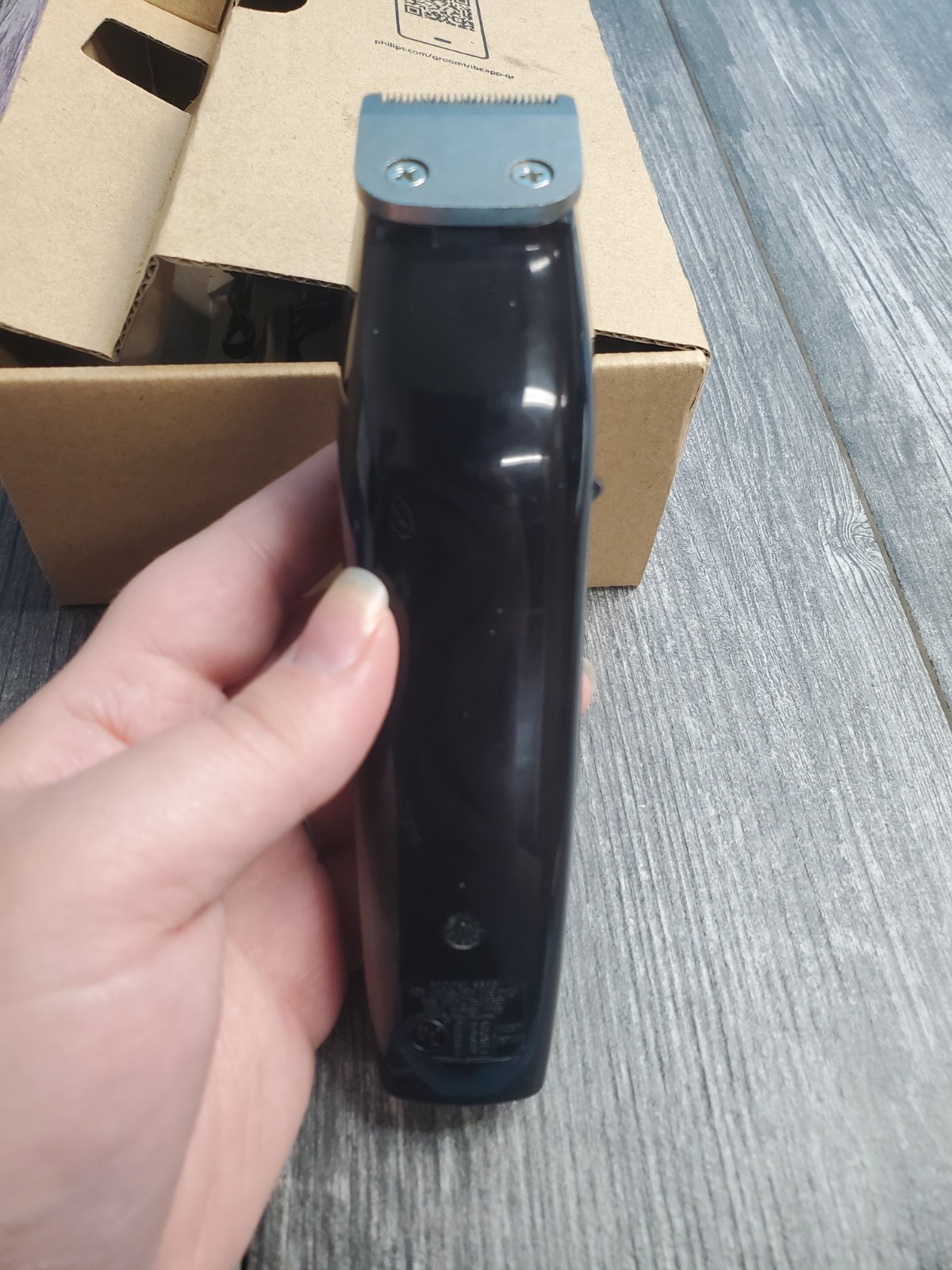 Wahl Rechargeable Beard Trimmer 5598 Brand No Slip Rubber Grip