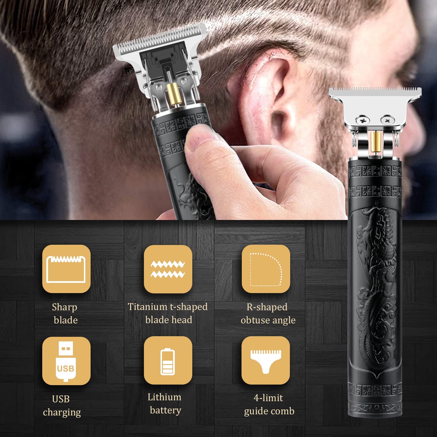 Electric Mini Shaver Trimmer Razor Hair Beard Shaving Barber Machine – BEST GIFT