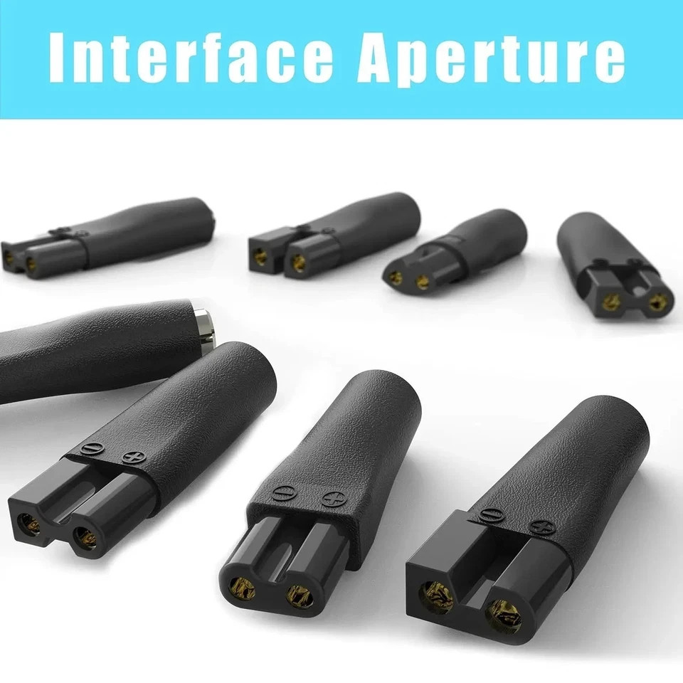 8 PCS Power Cord 5V USB Adapter for Hair Clippers,Beard trimmers Shavers