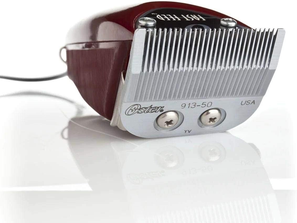 Oster Fast Feed Hair Clipper with Adjustable Pivot Motor, Fade and Trim, Red