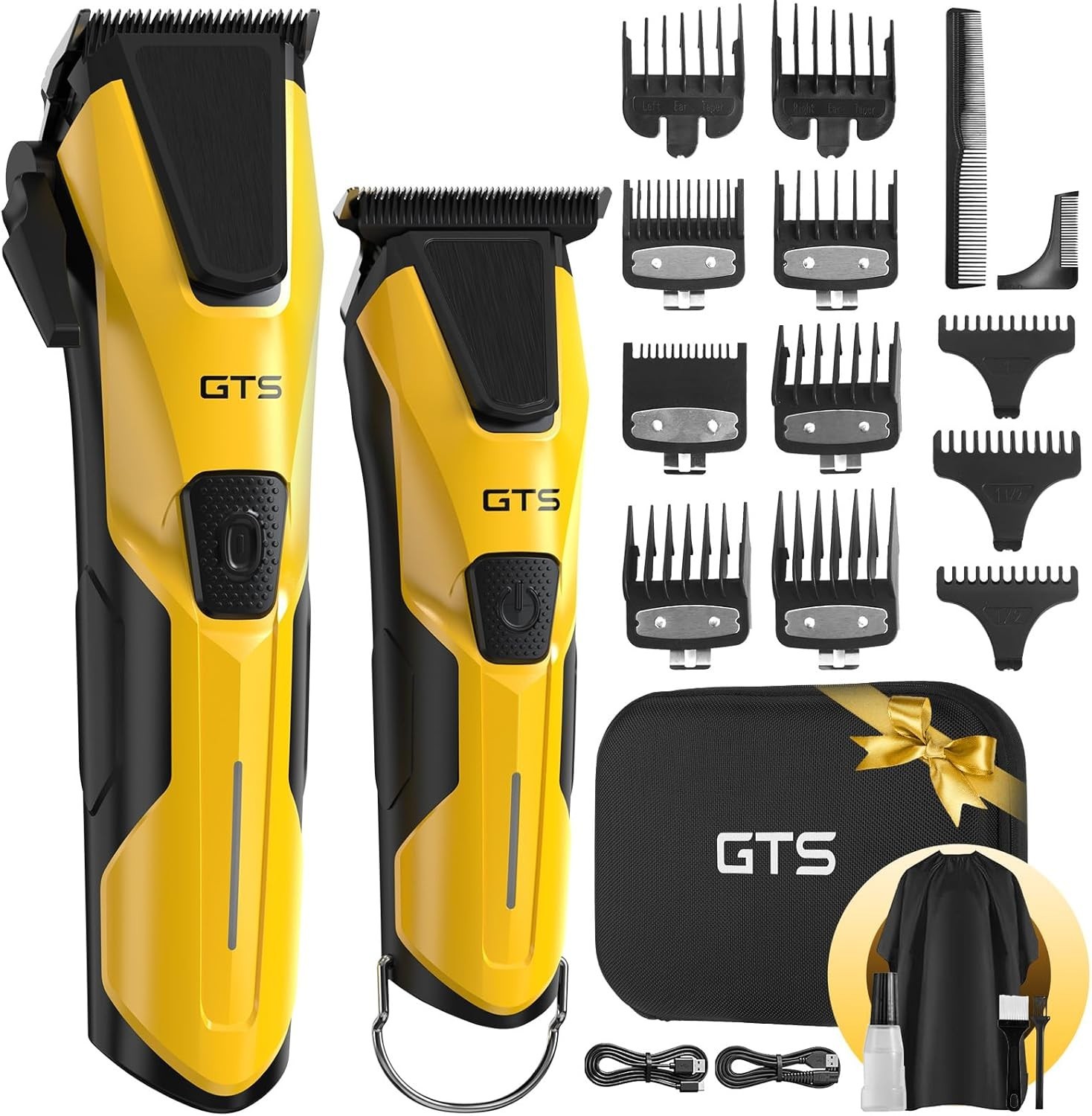 Professional Hair Clippers for Men,Professional Barber Clippers and Trimmer Set