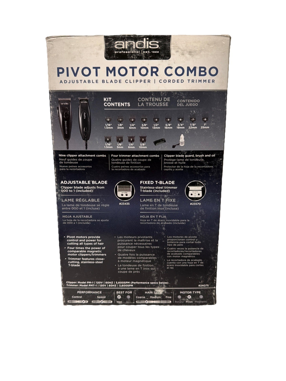 Andis Pivot Motor Combo