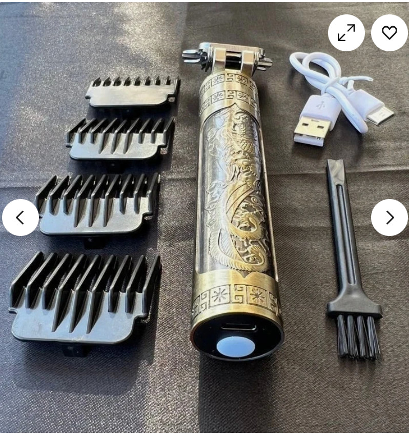Vintage T9 Barbeador Dragon Beard Hair Trimmer Cutter Machine for Men