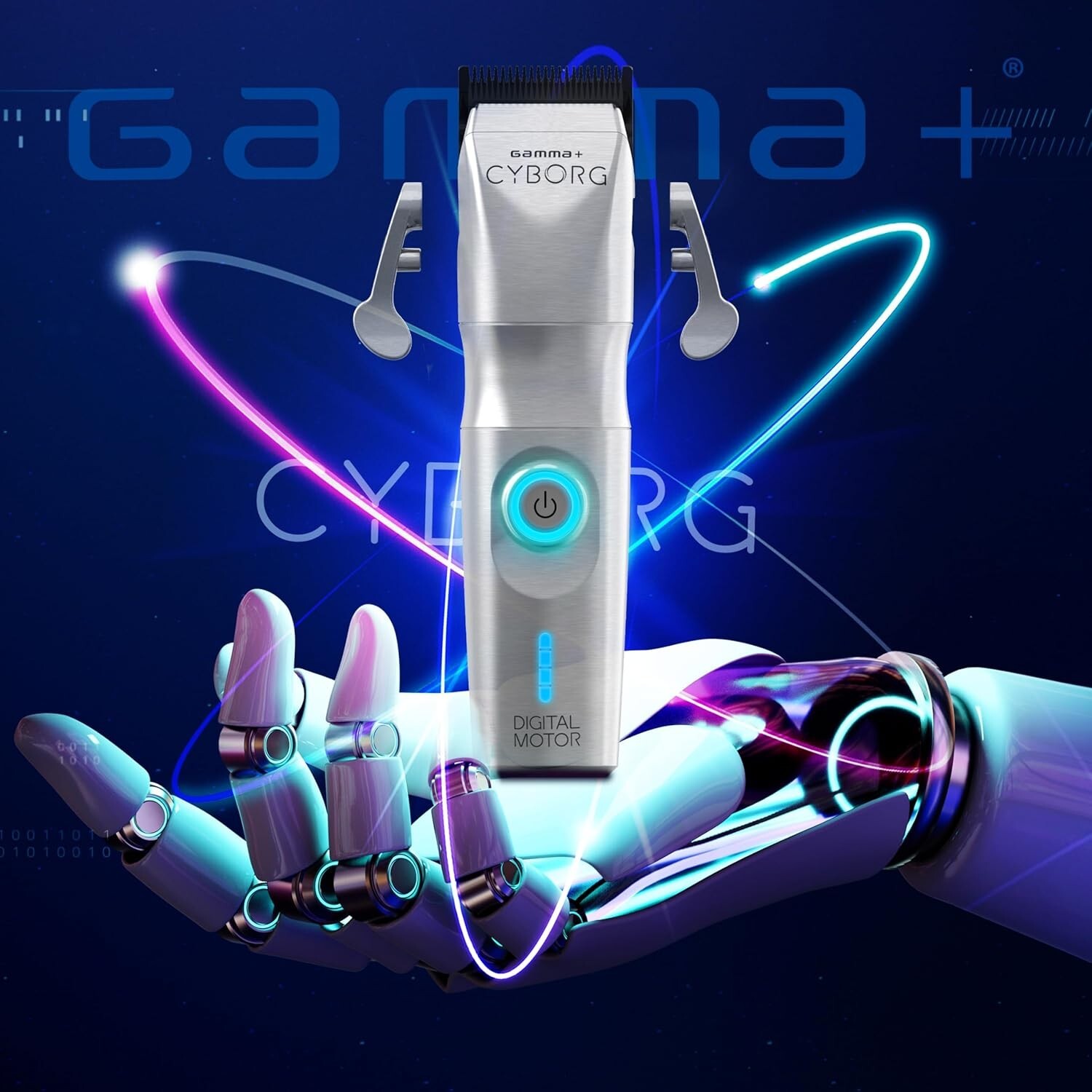GAMMA+ PRO METAL CLIPPER w/ DIGITAL BRUSHLESS MOTOR and LEFTY LEVER (GP604M)