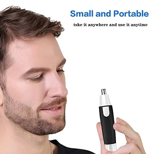 Nose Hair Trimmer for Men and Women，Professional Painless Clean Nasal， Black