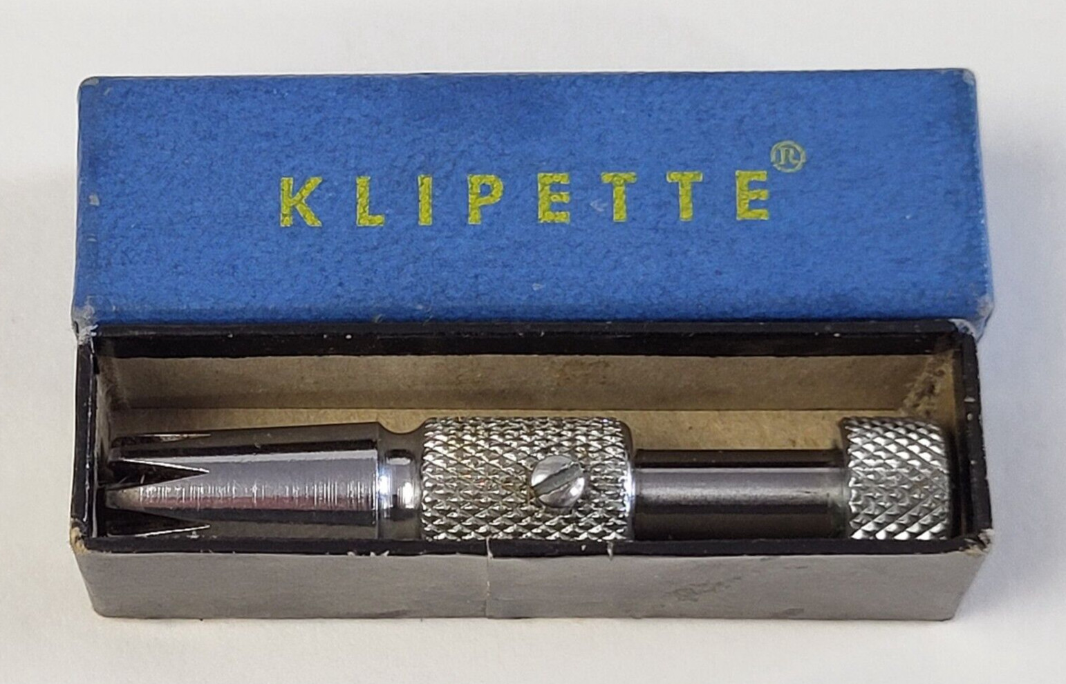 KLIPETTE BARBER GROOMING NOSE HAIR CLIPPER ACCESSORY MEN’S HEALTH CARE VINTAGE