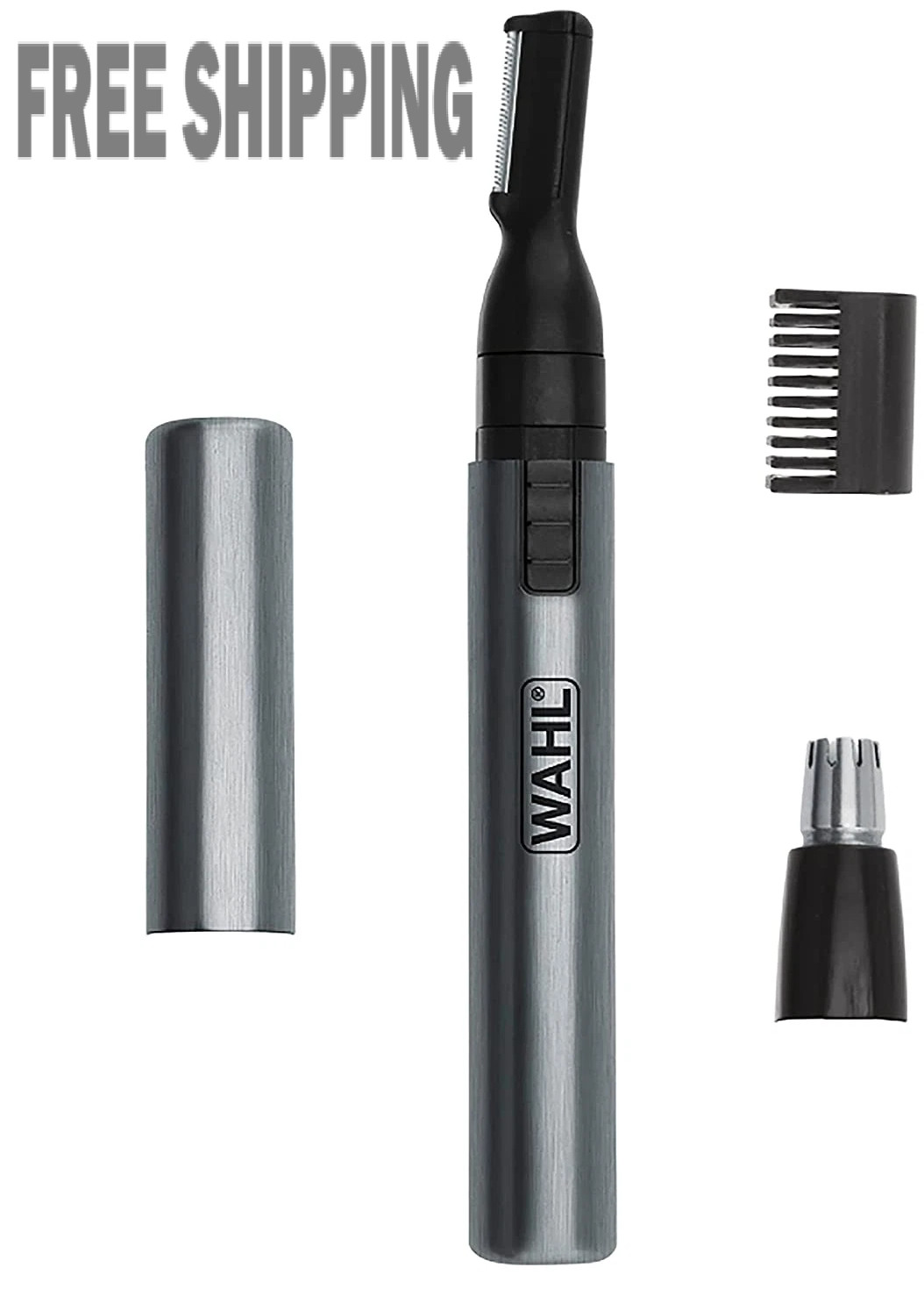 Wahl Nose Ear Trimmer Neck Hair Beard Eyebrow Groomer Clippers Micro Personal