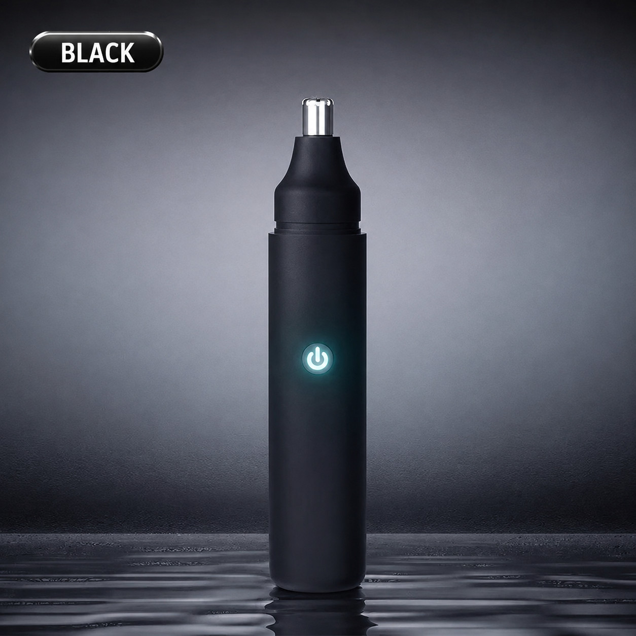 Ear and Nose Hair Trimmer with LED indicator USB Rechargeable Water Resistant.