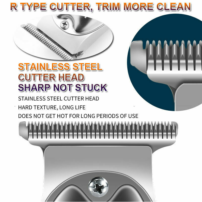 Kemei Professional Cordless Hair Clipper Trimmer Barber KM-1949 Metal Haircut