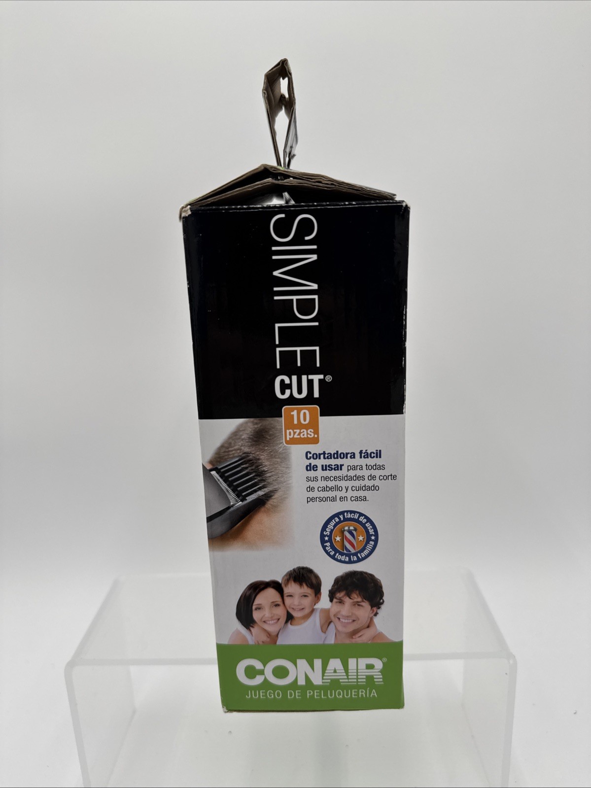 NIB Conair HC90RGB Simple Cut Haircut Trimmers Kit W/Step By Step Instructions