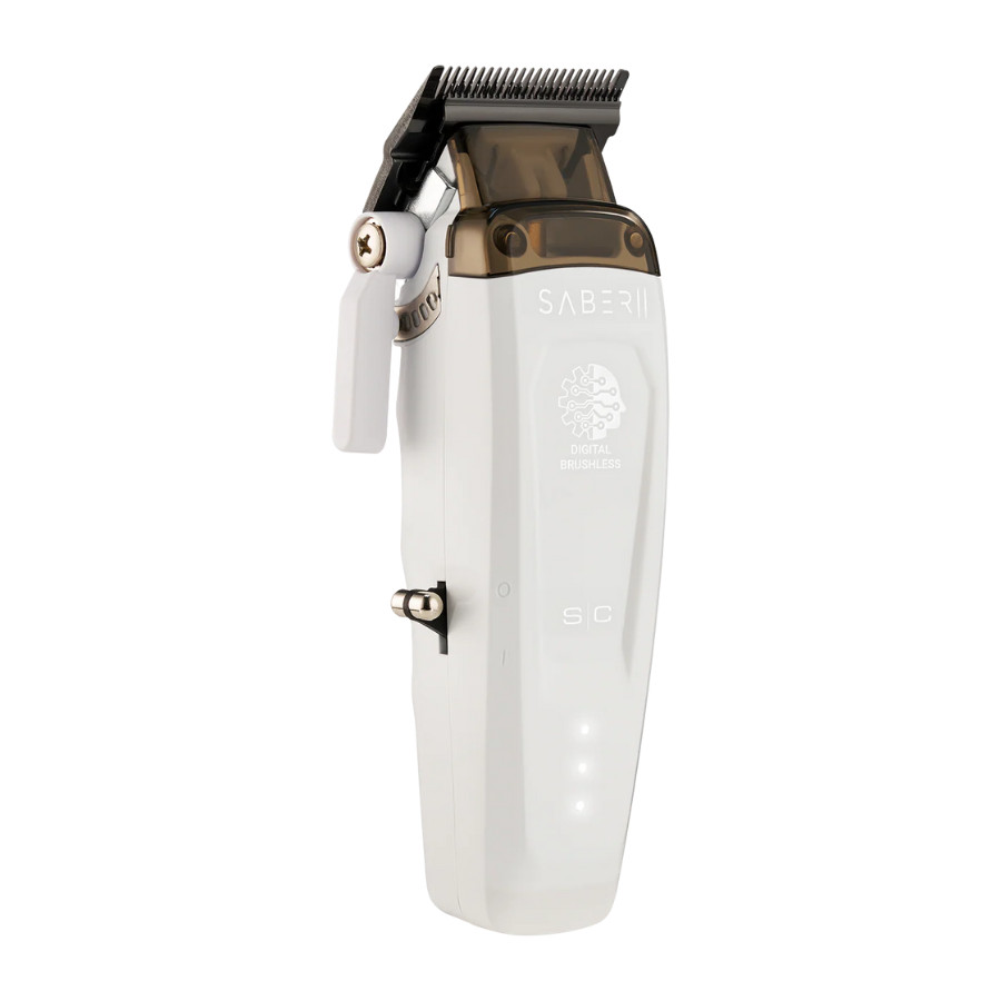 StyleCraft Saber II Clipper & Trimmer White Ghost Limited Edition Combo | NEW