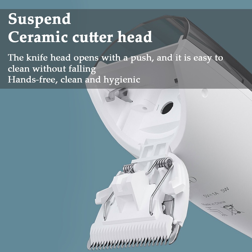 Silent Kids Hair Clippers – Self-Priming, Calm & Safe for Stress-Free Haircuts