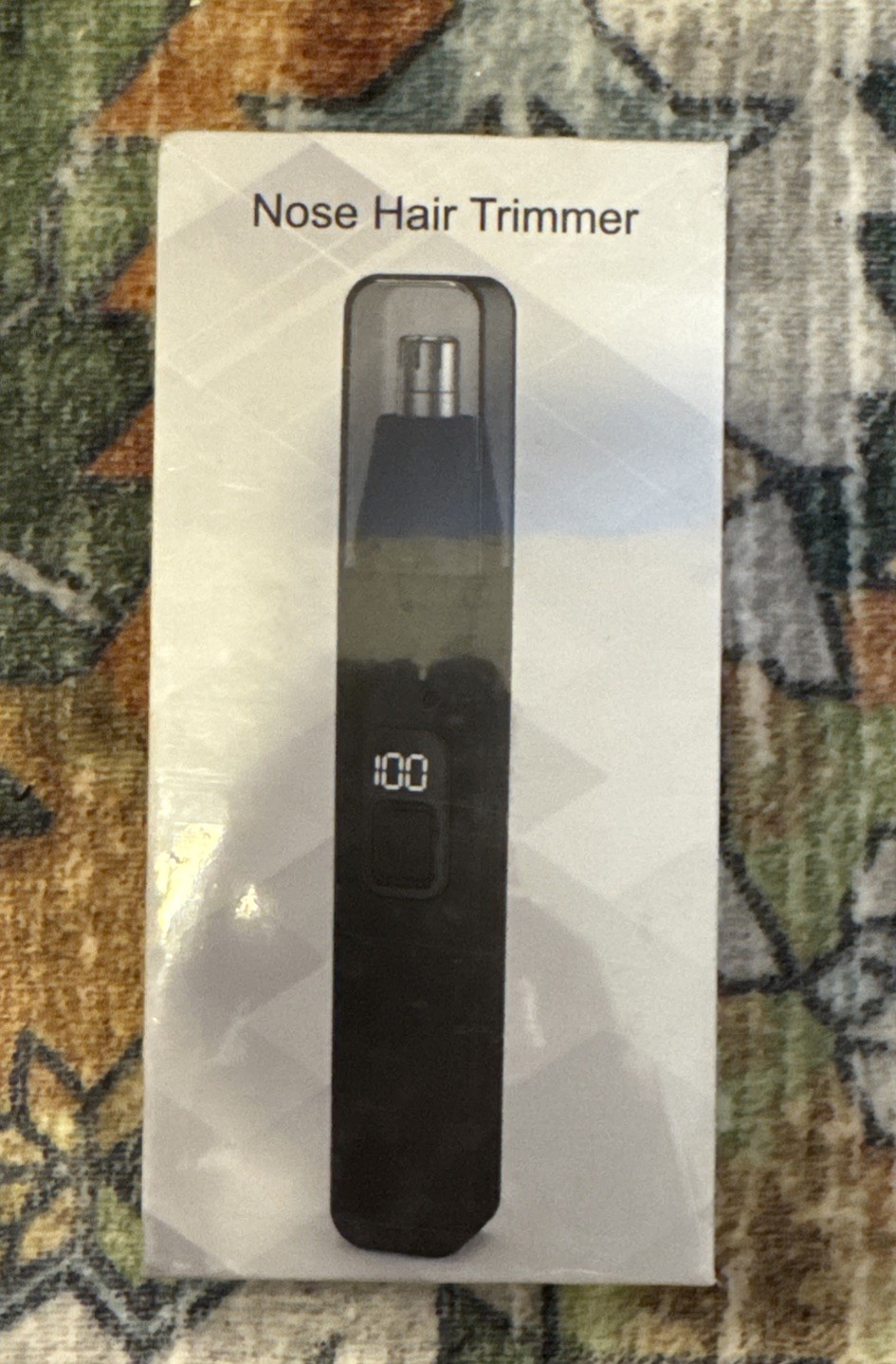 New Professional Painless USB Rechargeable Rotating Hair Trimmer for Ears & Nose