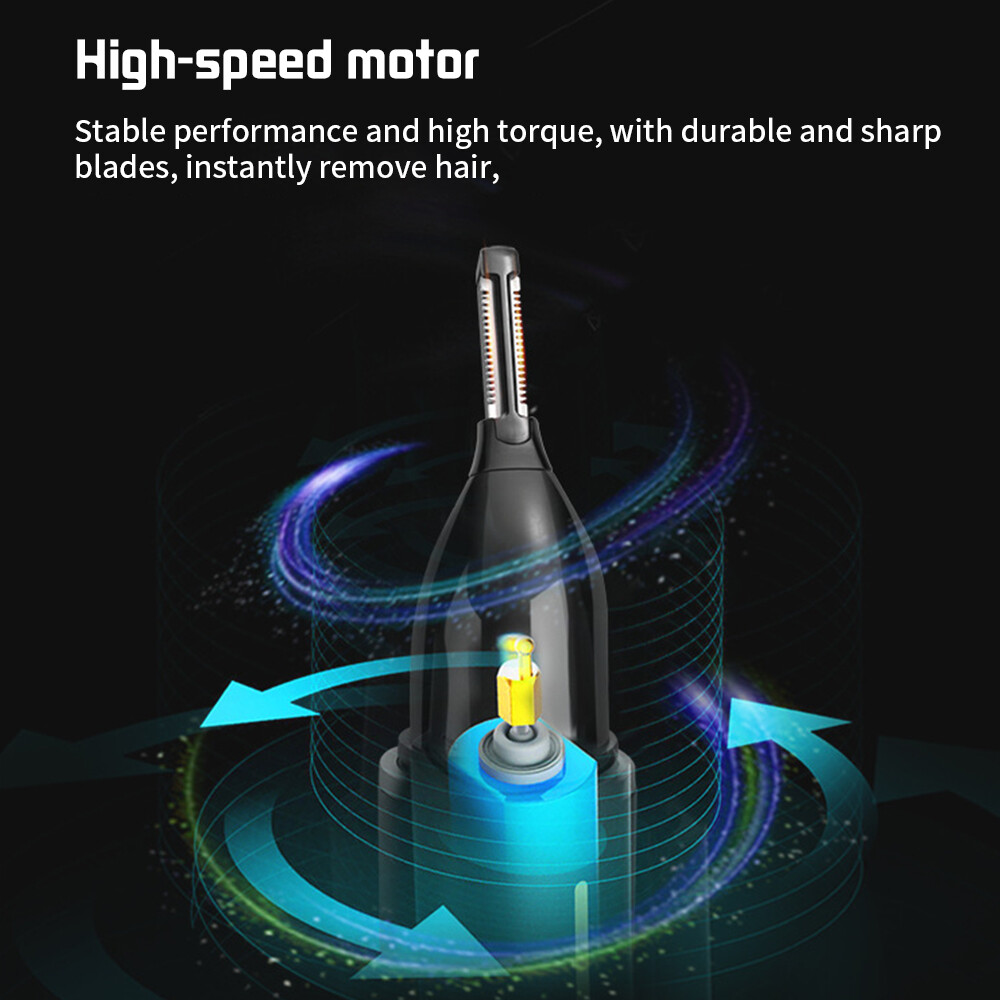 Kemei 4IN1 Beard Trimmer Nose Eyebrow Hair Clippers Shaver Set for Men KM-6630