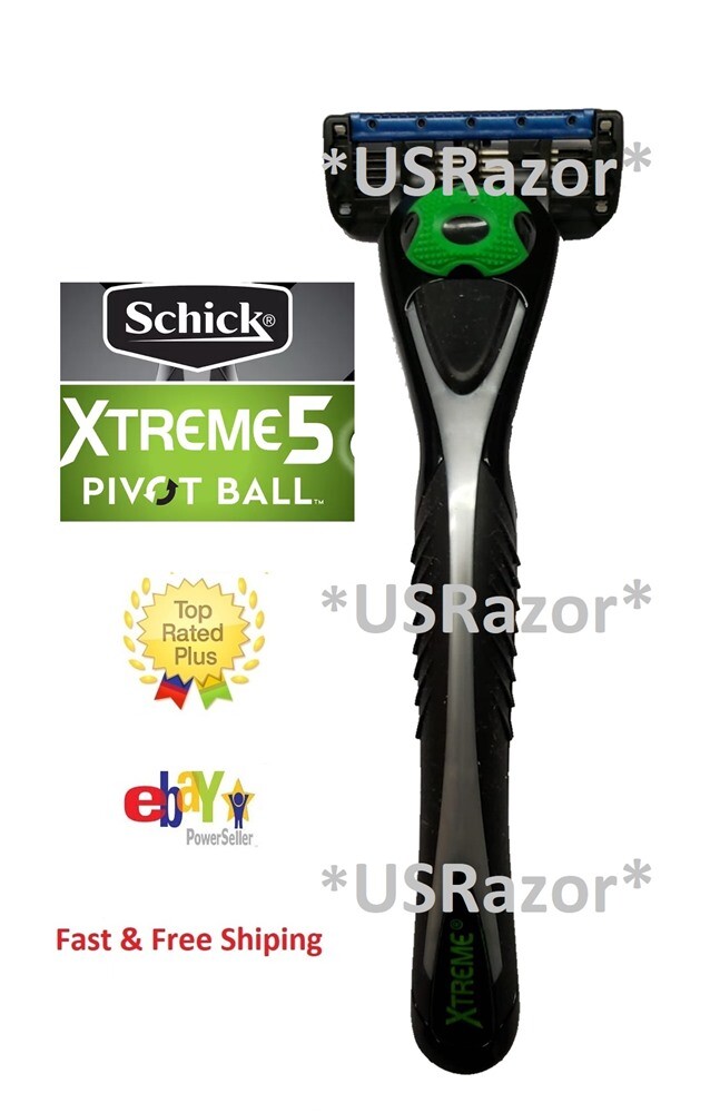 16 Schick Xtreme5 Razor Refill Cartridges Trimmer Blades for Pivot Ball Shaver 8