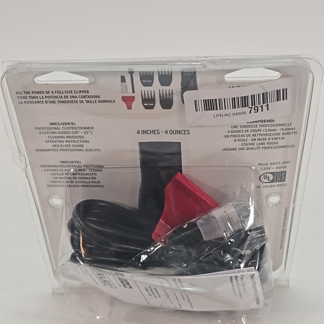 Wahl Professional Peanut Corded Trimmer – Compact Lightweight Powerful 8655-200