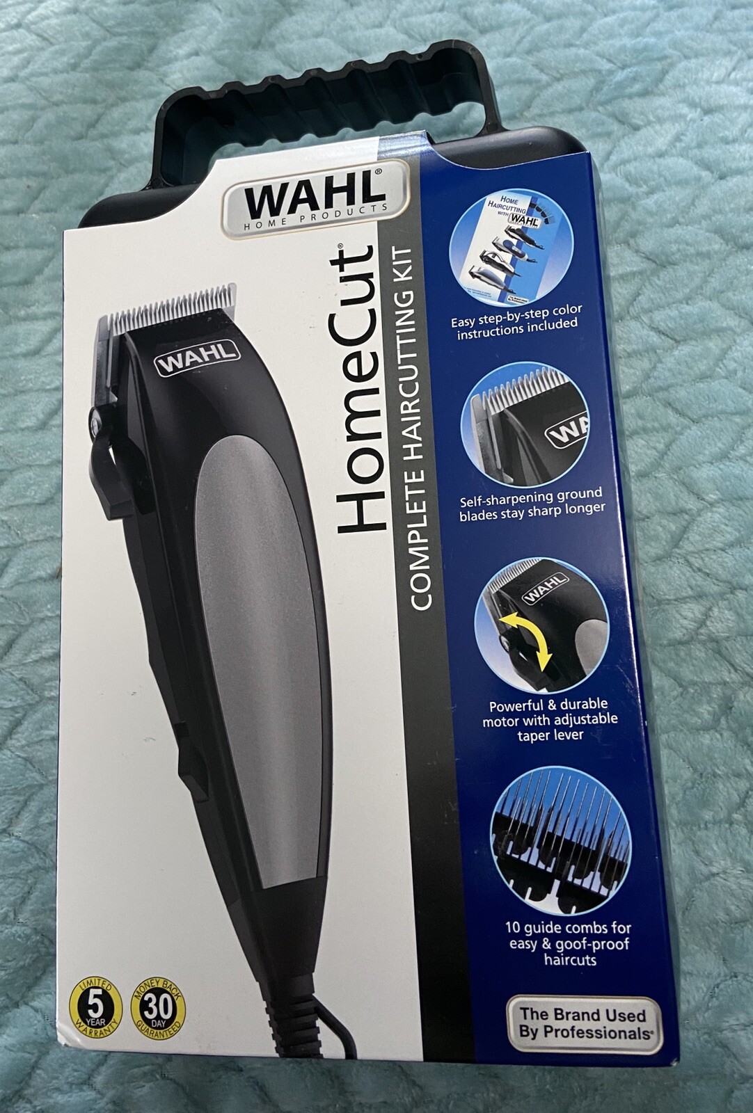 Wahl HomeCut Complete Hair Clipper Kit – 18 Piece Haircut Clippers Set