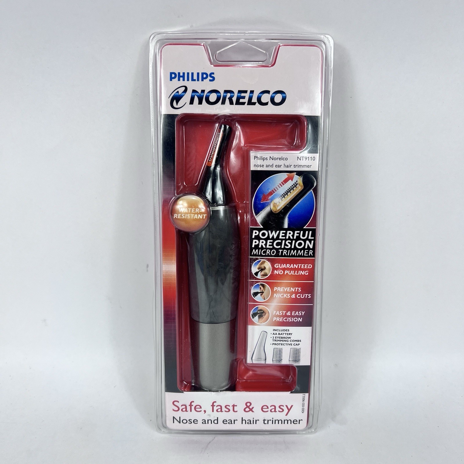 Philips Norelco NT9110 Powerful Precision Micro Trimmer Nose Ear Hair New Sealed