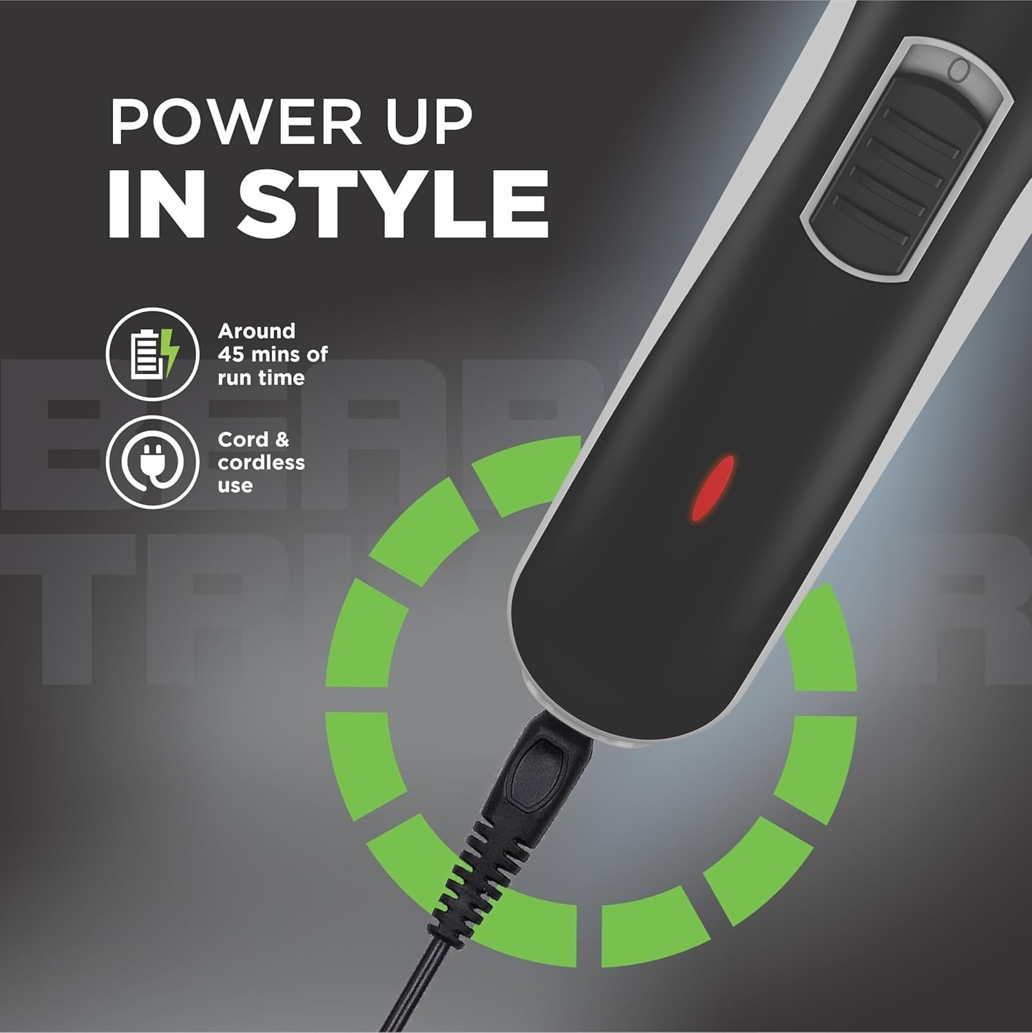 Havells BT2111 Beard Trimmer, 0.5mm Precision, SS Blades, 45 Min Runtime