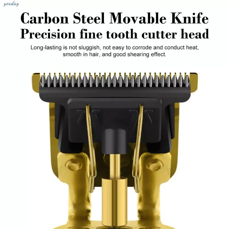 Professional Hair Clippers Trimmer Cutting Beard Cordless Barber Shaving Machine