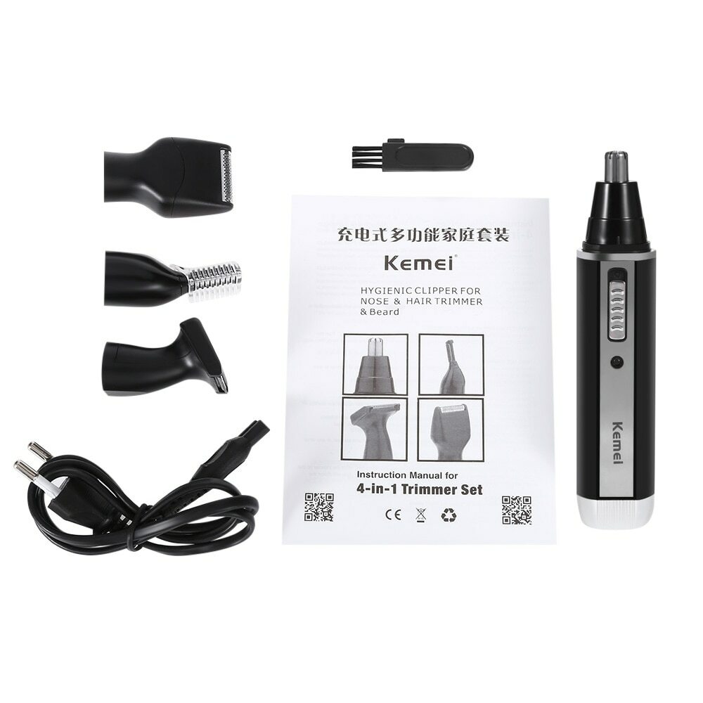 Facial hair shaper – Beard/Sideburn Trimmer – Nose Hair Trimmer