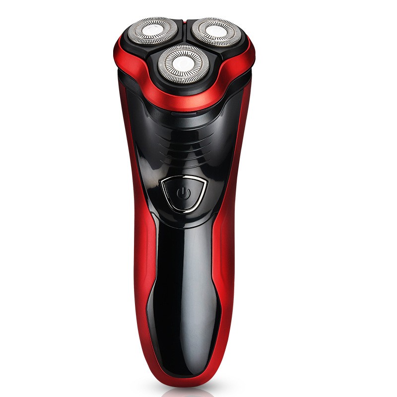 Men’s Razor Rotary Waterproof Electric Shaver Pop-Up Trimmer Wet Dry Cordless