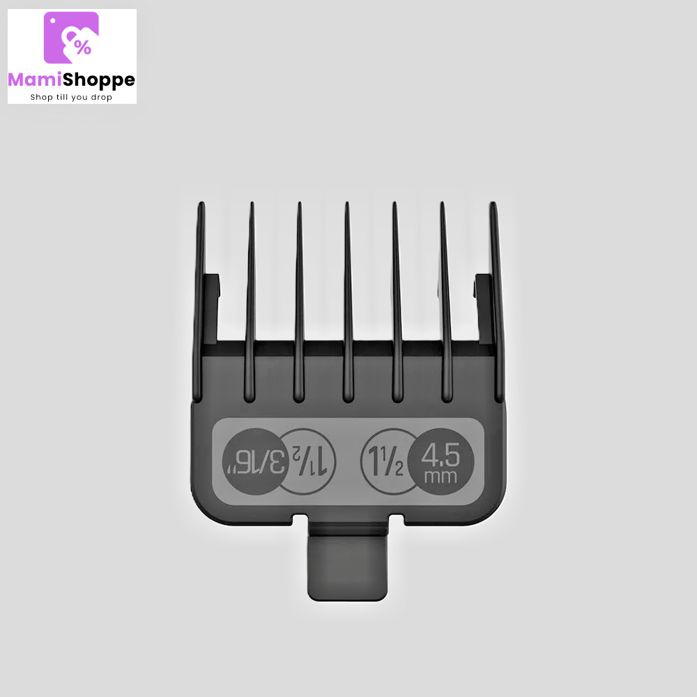 JRL Premium Clipper Guards Set – 6 Guide Combs (1.5mm to 13mm) for Hair Clippers