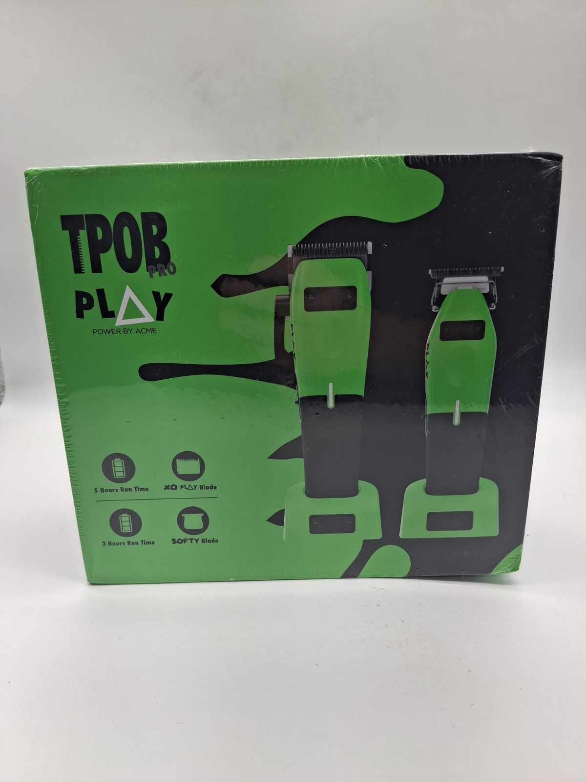 TPOB Play Clipper and Trimmer SLIME GREEN Bundle / BRAND NEW FACTORY SEALED/