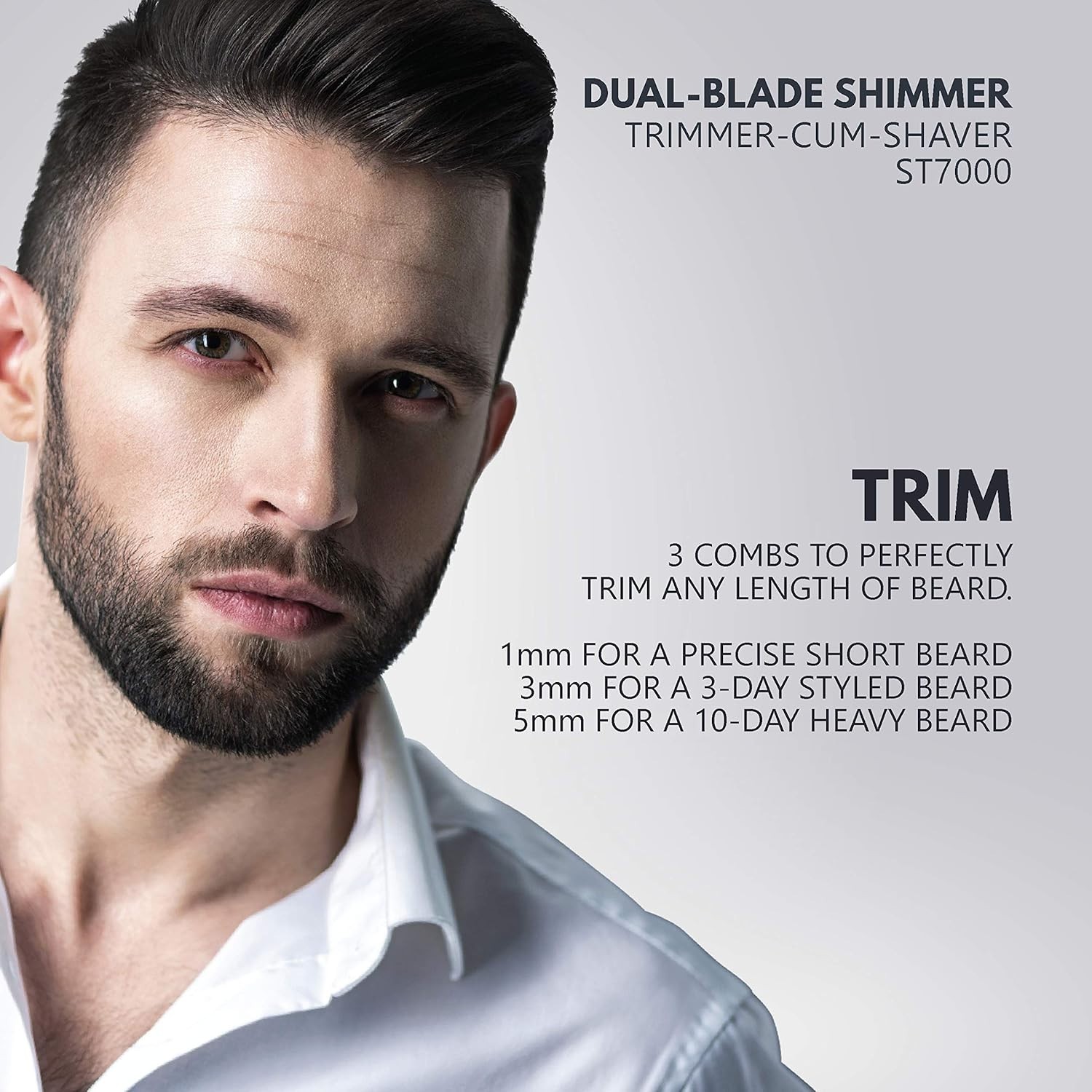Havells UniBlade Shaver cum Trimmer, Rechargeable, Wet & Dry, 60 Min Runtime