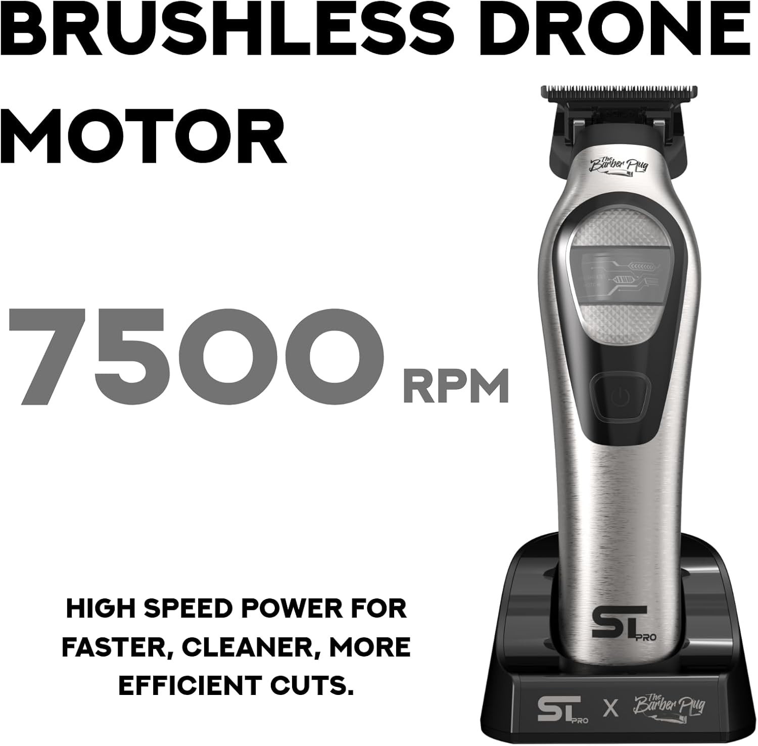 Supreme Trimmer TORQ Hair Trimmer with a Low Noise Brushless Drone Motor | ST741