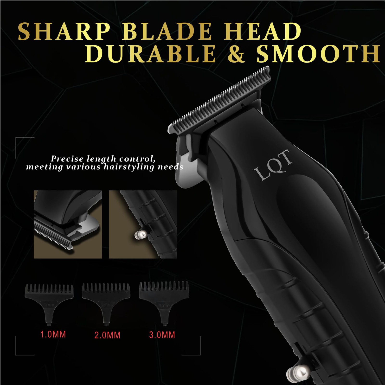 902 Professional Hair Trimmer for Men Cordless Beard and Mustache Trimmer Rec…