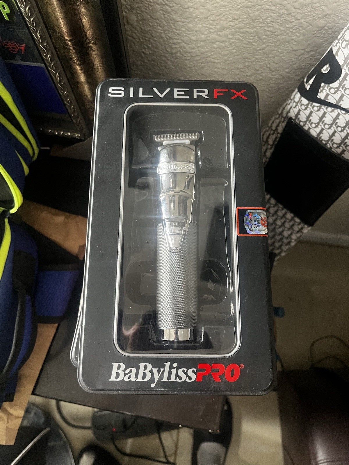 BaByliss PRO FX788S Metal Cordless Trimmer – Silver