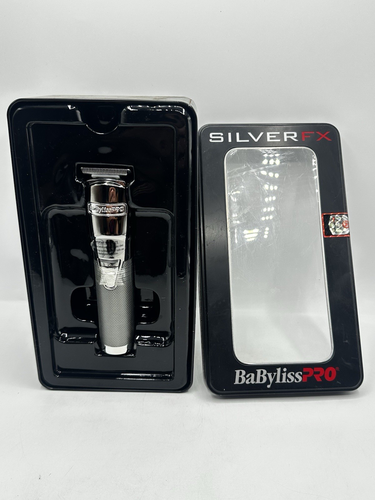BaBylissPRO SilverFX FX788S Lithium Cordless Metal Trimmer New Open Box