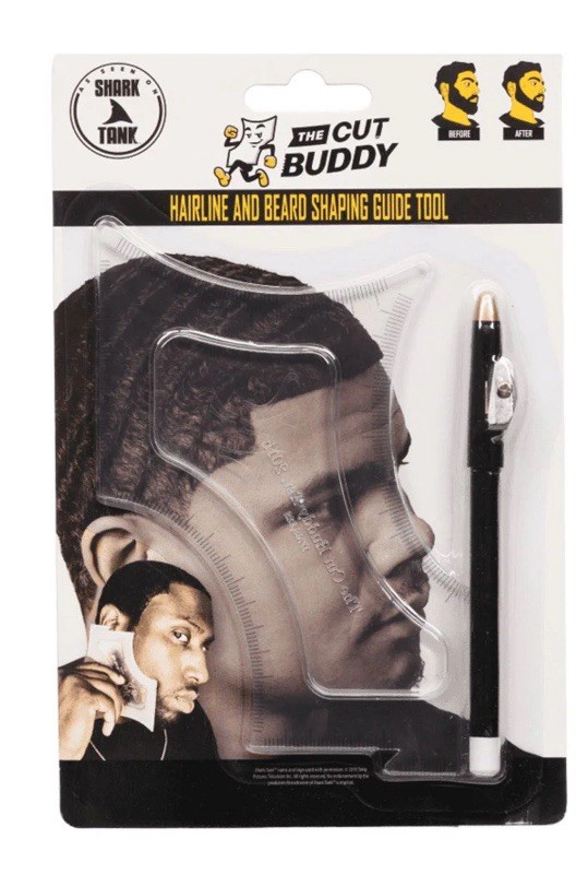 •LOT OF 2• THE CUT BUDDY• Hairline & Beard Shaping Tool + Pencil• SEALED• NEW