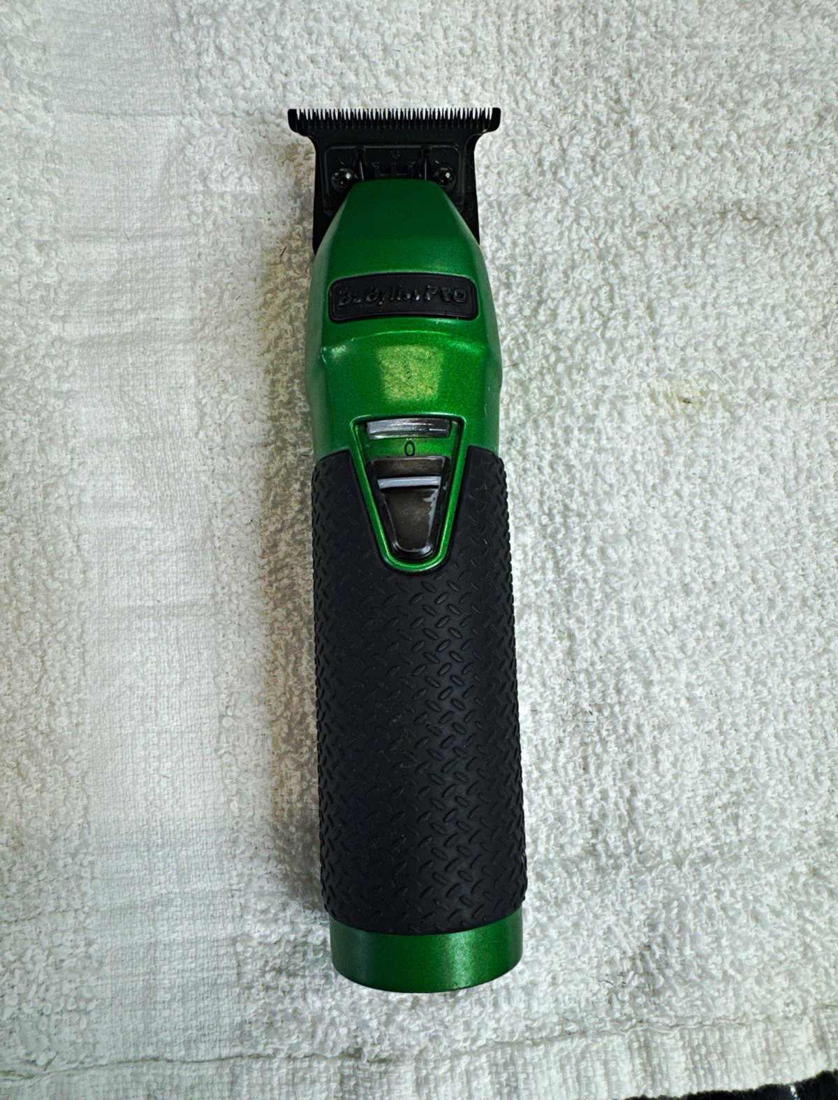 Wahl Cordless Beard/Face/Neck Trimmer Green/Black T-Blade Model 9854
