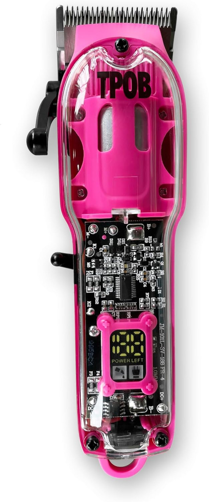 Slime 2 Candy Pink Clipper Trimmer Shaver Set Barber Hair Clippers in Matte Pink
