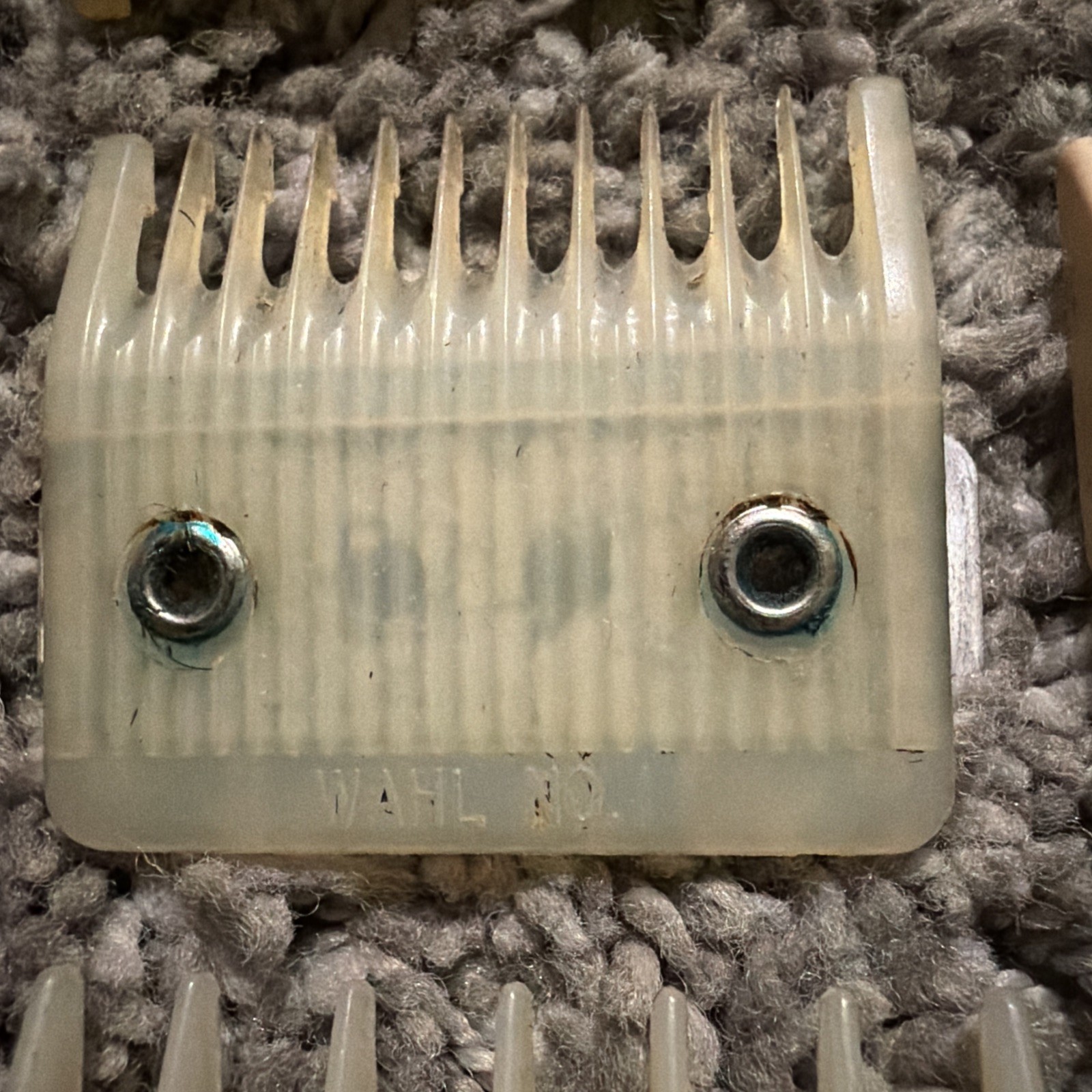 OSTER MODEL 10 PROGIENIC HEAVY DUTY ELECTRIC BARBER HAIR CLIPPER W/CLIPS WORKS