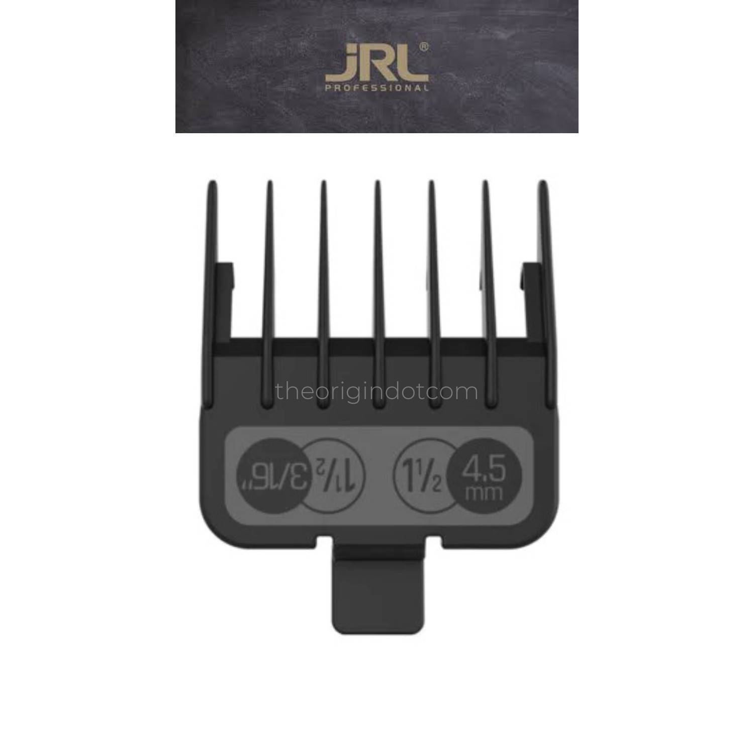 JRL Clipper Guards Set – 6 Premium Guide Combs (1.5mm to 13mm) for Hair Clippers