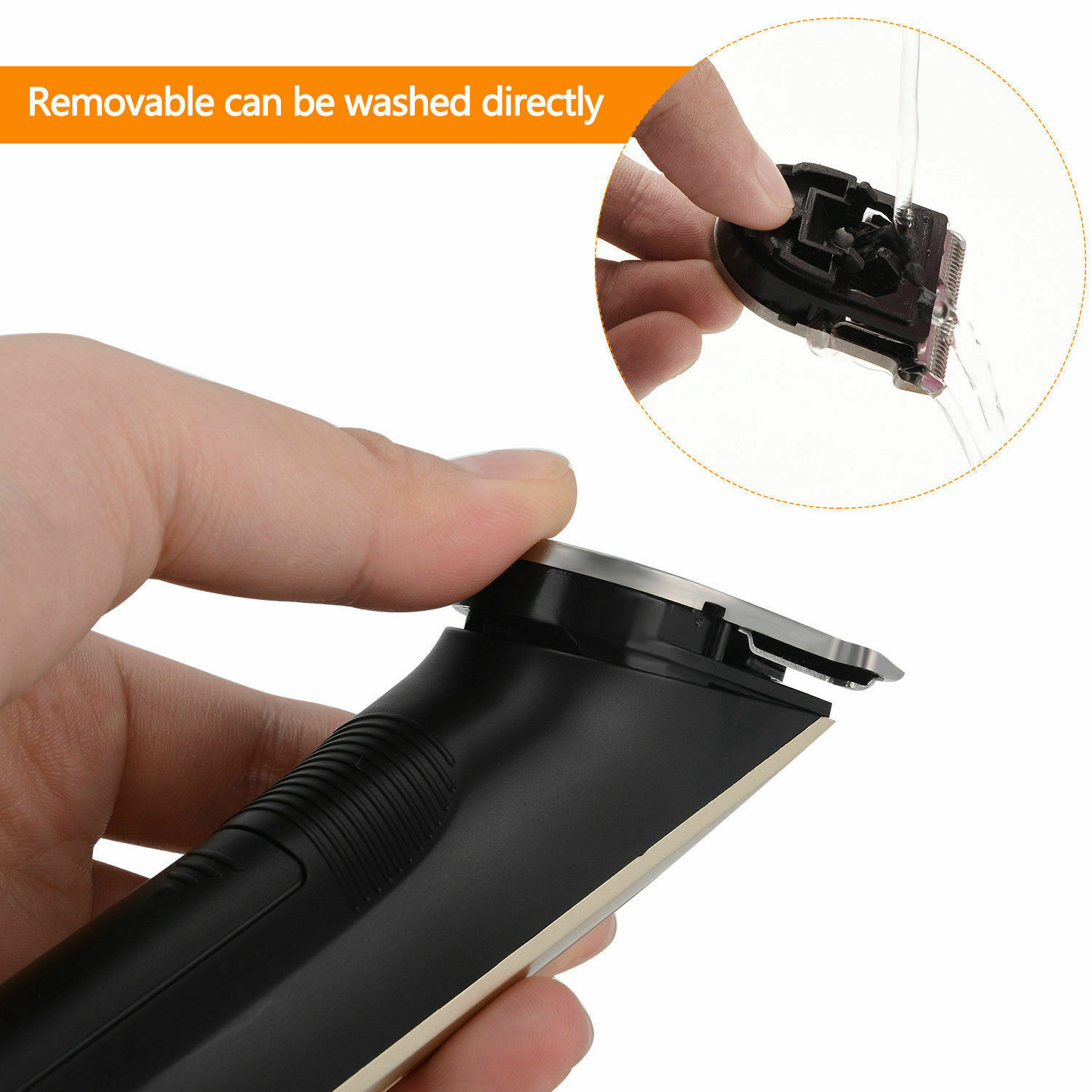 Rechargeable Electric Men Hair Clipper Shaver Trimmer Razor haircut Grooming Kit